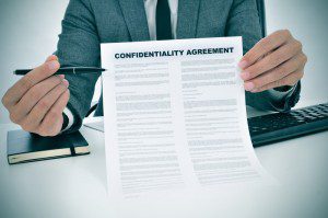 confidentiality agreement